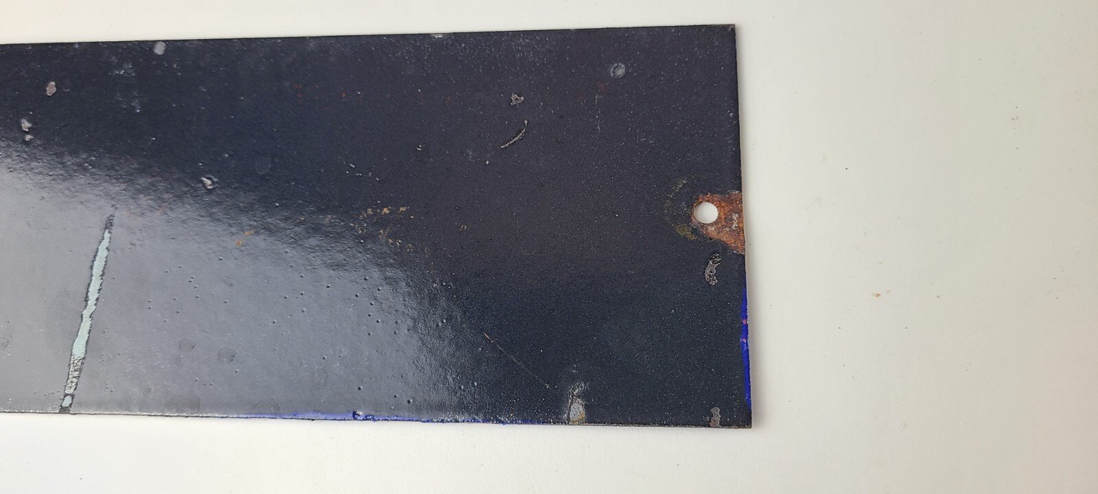 Vintage Mobil Porcelain Sign - Car Wash Porcelain Pegasus Pump Tires Sign - Image 14