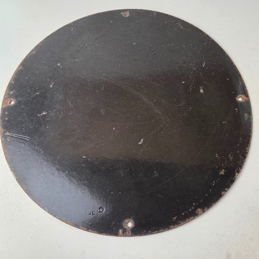 Vintage Moon Eyes Sign - Speed Equipment Felix the Cat Porcelain Gas Pump Sign - Image 7