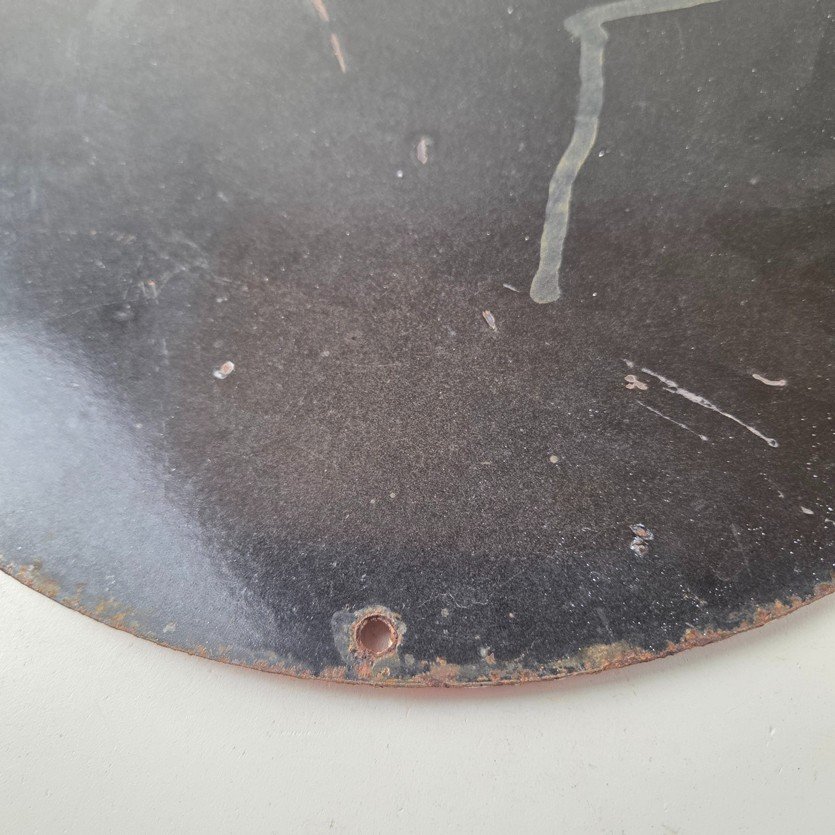 Vintage Mopar Chrysler Porcelain Sign - Automobile Plymouth Gas Pump Ad Sign - Image 8