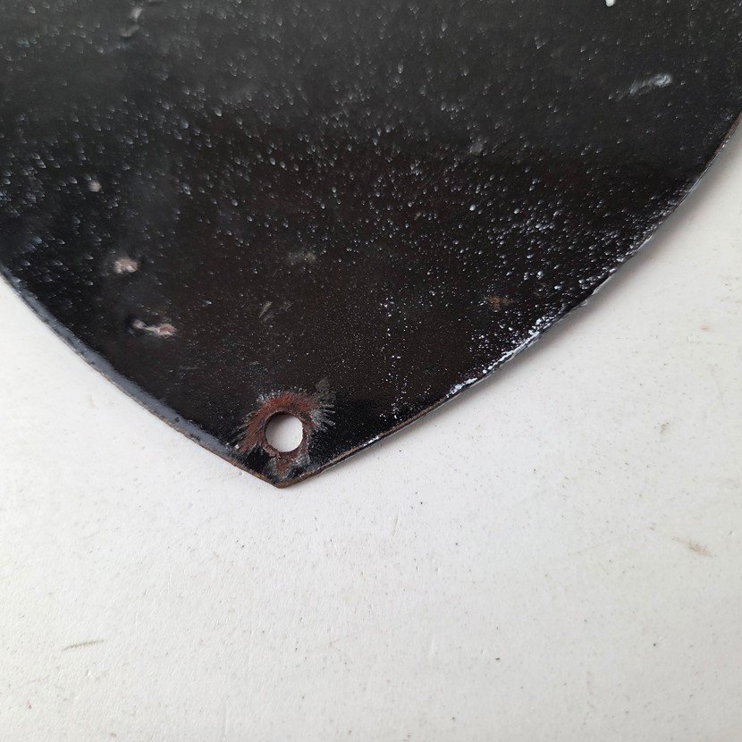 Vintage Motor Maids of America Porcelain Sign - Women's Motorcycle Club Sign - Image 8