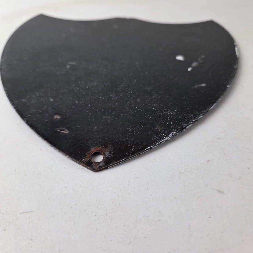 Vintage Motor Maids of America Porcelain Sign - Women's Motorcycle Club Sign - Image 9