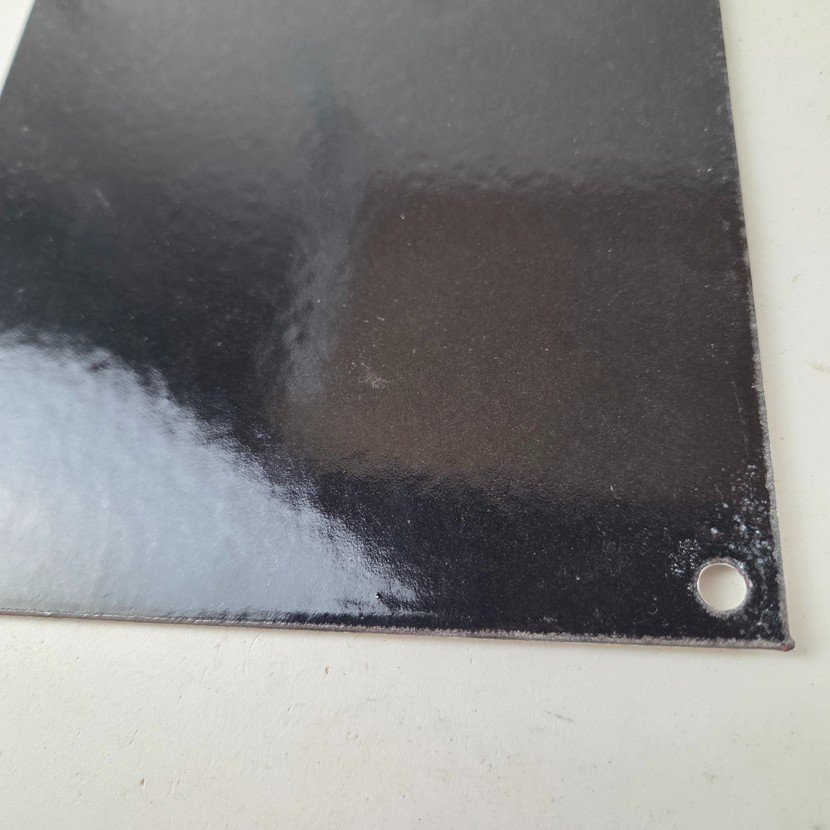 Vintage OK Quality Used Cars Porcelain Sign - Classic Dealer Shield Sign - Image 8