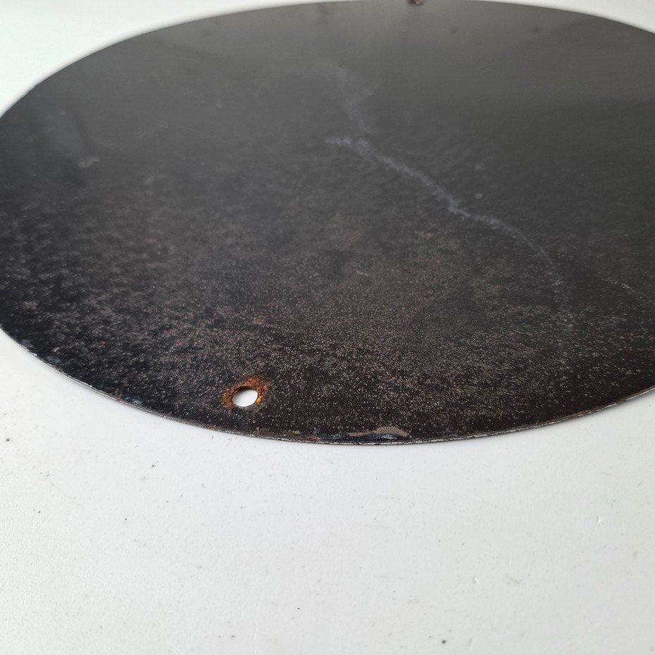 Vintage STP Porcelain Sign - Gas Pump Racing Automotive Sign - Image 9