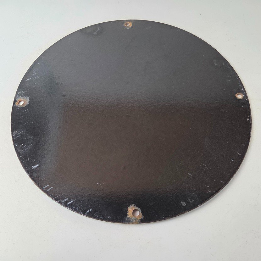 Vintage Texaco Gasoline Sign - White Marine Gas Pump Porcelain Sign - Image 7