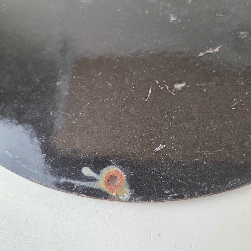 Vintage Cadillac Service Sign - Batman DC Comics Gas Pump Plate Porcelain Sign - Image 13