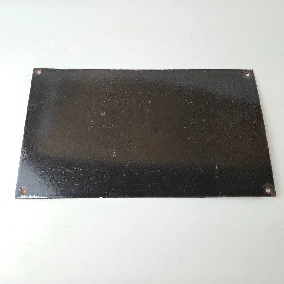 Vintage Chubby Minnow Sign - Fishing Lure Advertisement Porcelain Gas Pump Sign - Image 13