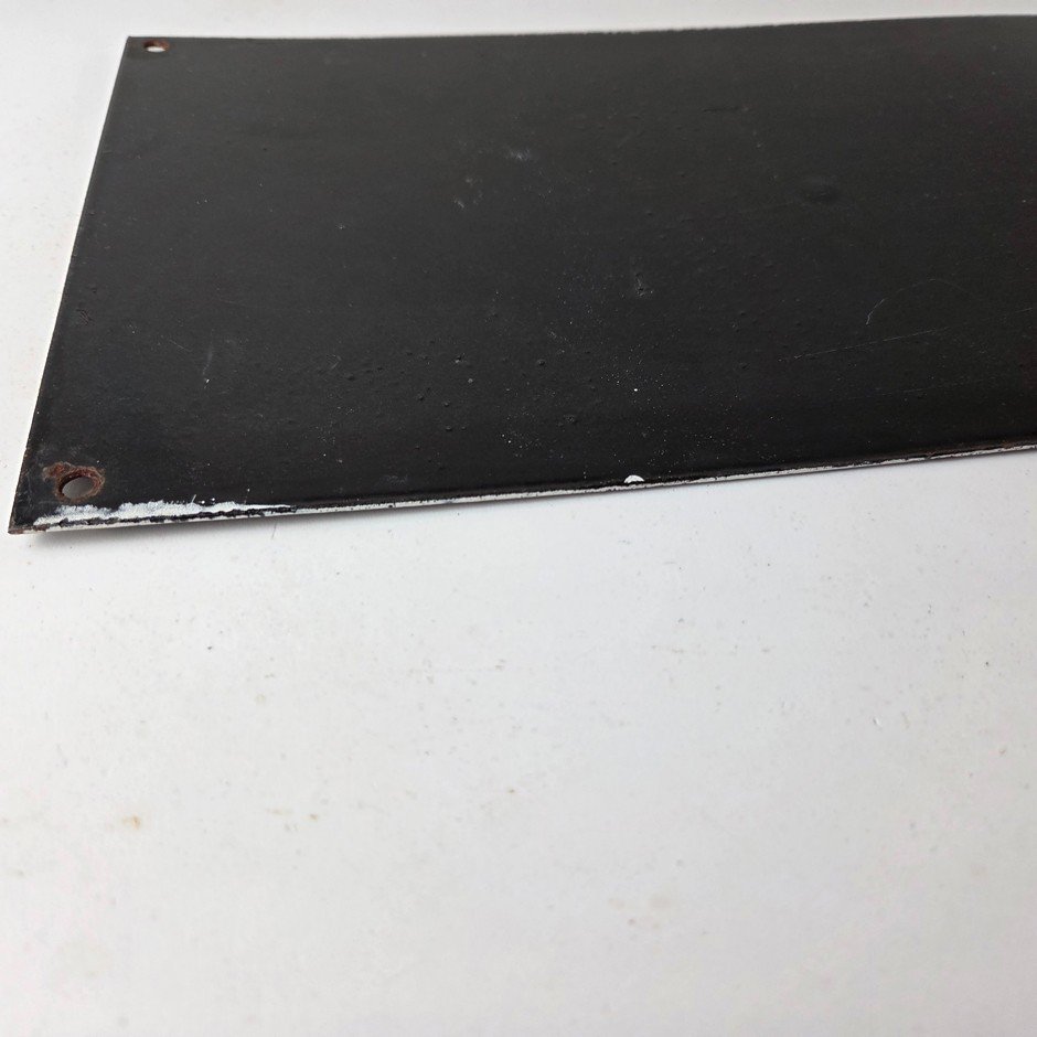 Vintage Chubby Minnow Sign - Fishing Lure Advertisement Porcelain Gas Pump Sign - Image 15