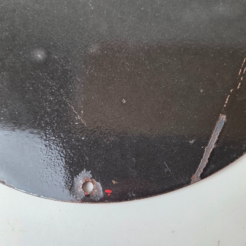 Vintage Esso Sign - Gasoline Service Station Porcelain Sign - Image 11