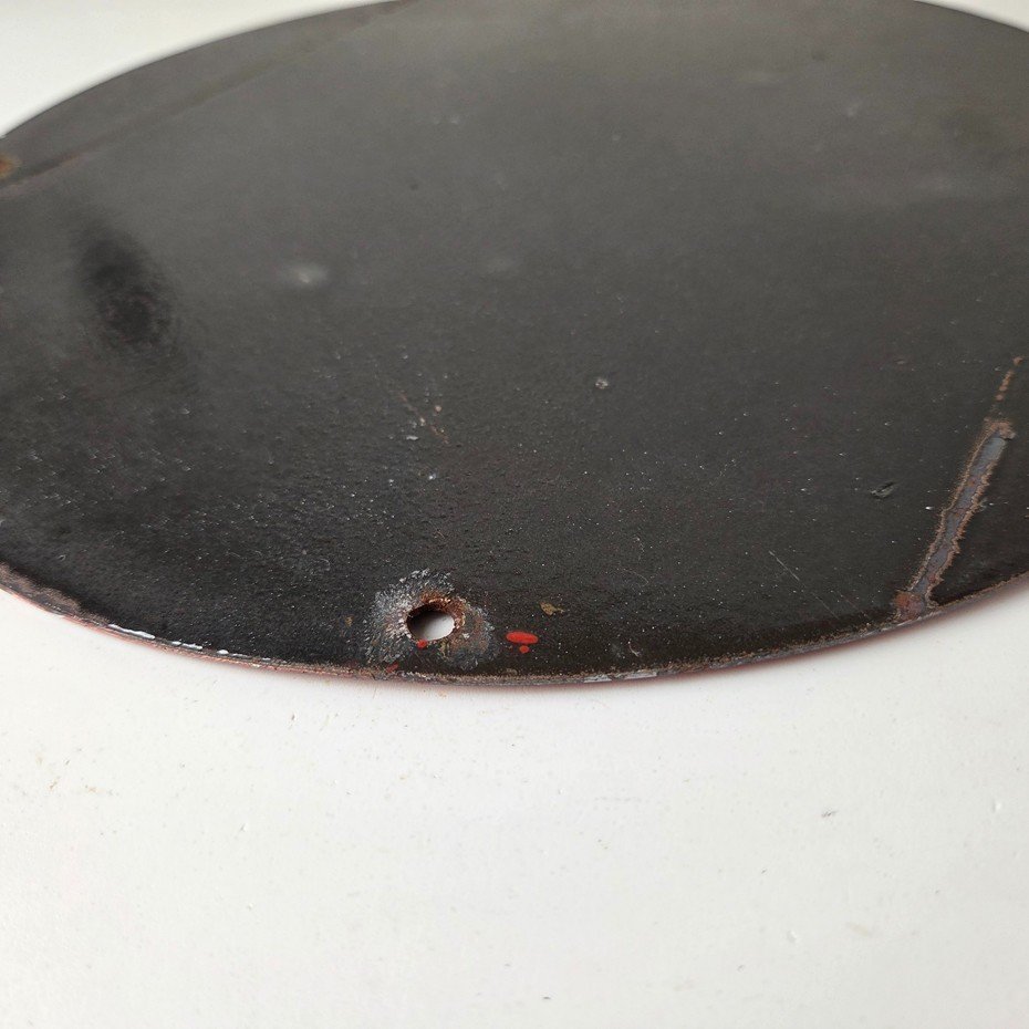 Vintage Esso Sign - Gasoline Service Station Porcelain Sign - Image 12