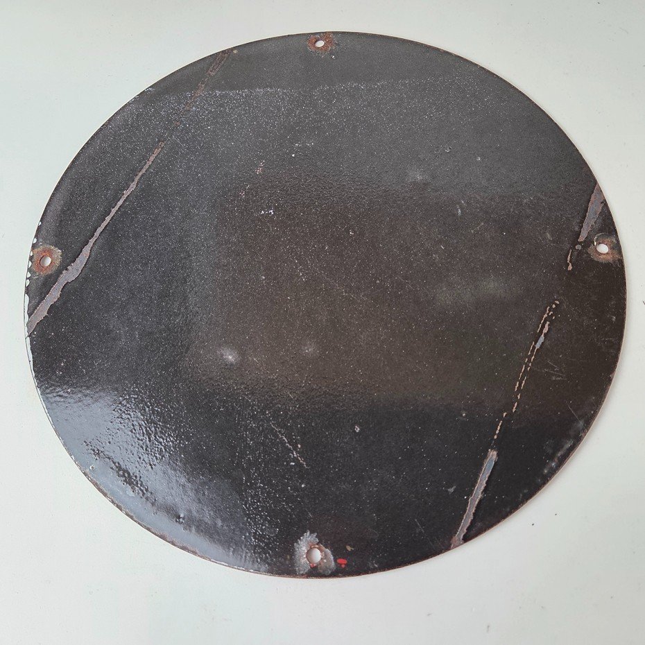 Vintage Esso Sign - Gasoline Service Station Porcelain Sign - Image 10