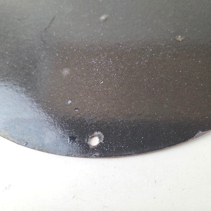 Vintage Firestone Tires Sign - Most Miles per Dollar Gas Pump Porcelain Ad Sign - Image 8