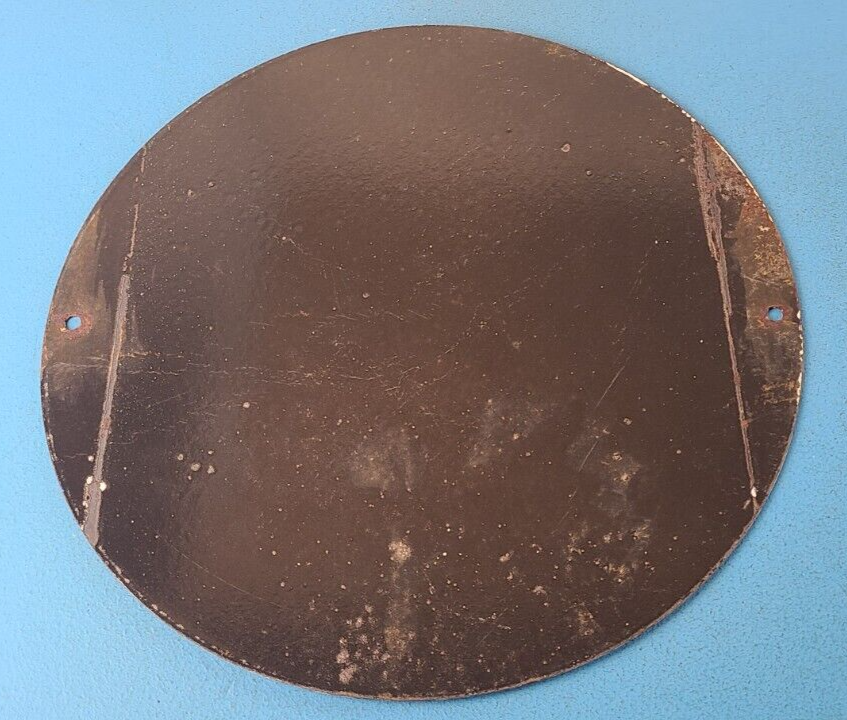 Vintage Ford Motors Sign - Advertising Gas Pump Automotive Porcelain Sign - Image 14