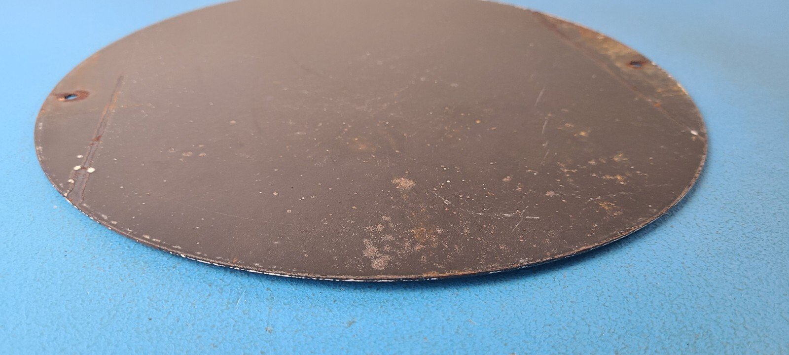 Vintage Ford Motors Sign - Advertising Gas Pump Automotive Porcelain Sign - Image 16