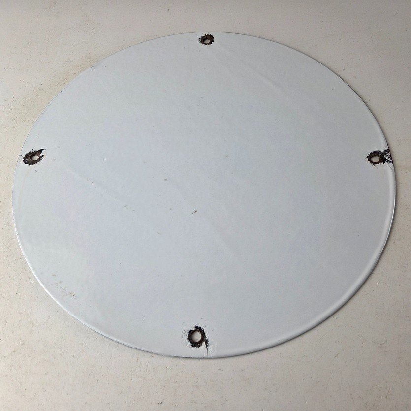 Vintage Good Gulf Gasoline Sign - Service Station Gas Pump Plate Service Sign - Image 7