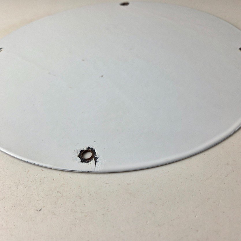 Vintage Good Gulf Gasoline Sign - Service Station Gas Pump Plate Service Sign - Image 9