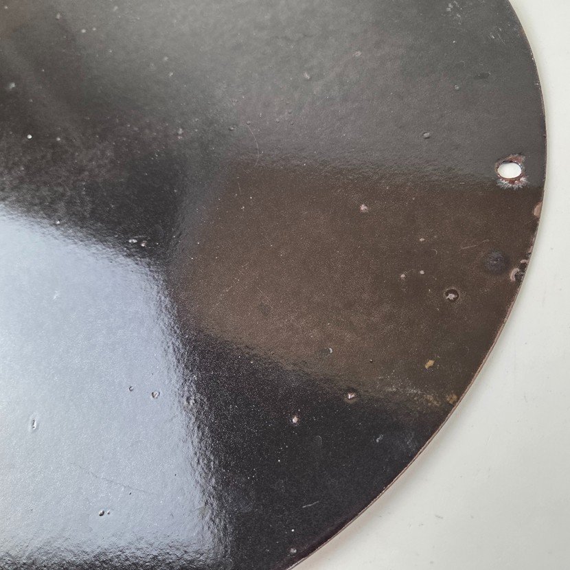 Vintage Gulf Gasoline Sign - Racing Service Station Gas Pump Plate Service Sign - Image 8