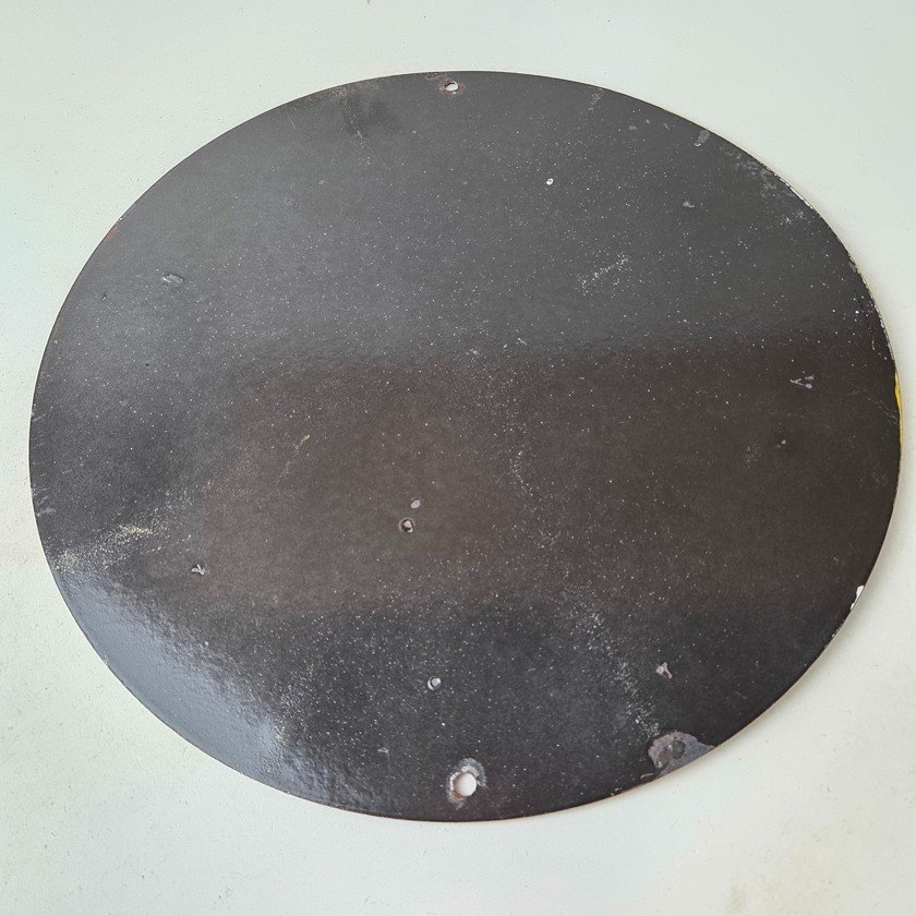 Vintage Indian Porcelain Sign - Chief Headdress Motorcycle Logo Sign - Image 7