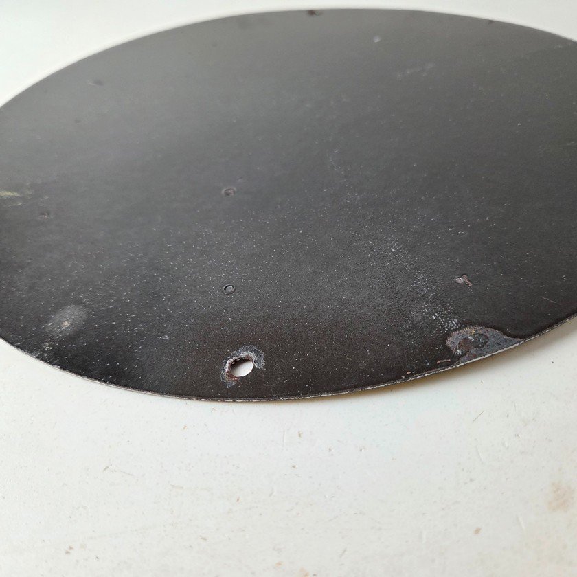 Vintage Indian Porcelain Sign - Chief Headdress Motorcycle Logo Sign - Image 9