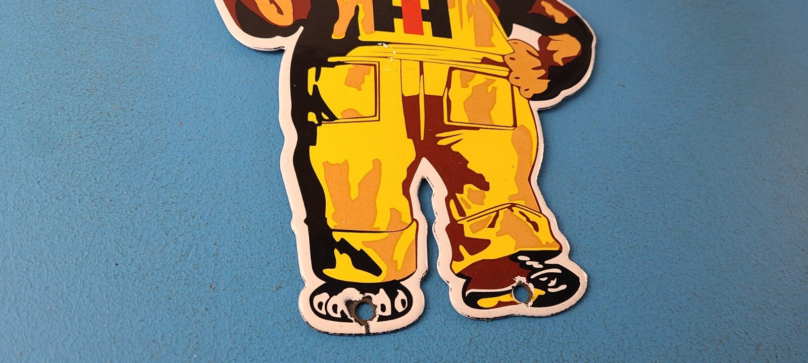 Vintage International Harvester Sign - Porcelain Farm Implements Gas Pump Sign - Image 7