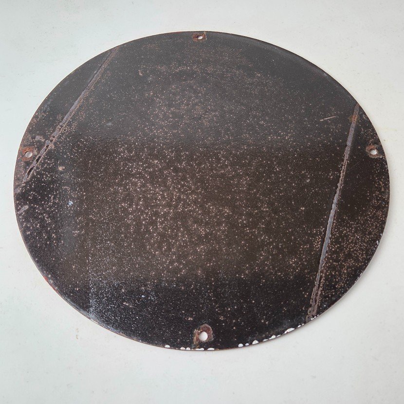 Vintage Johnson Outboards Sign - Boat Engines Seahorse Porcelain Gas Sales Sign - Image 7