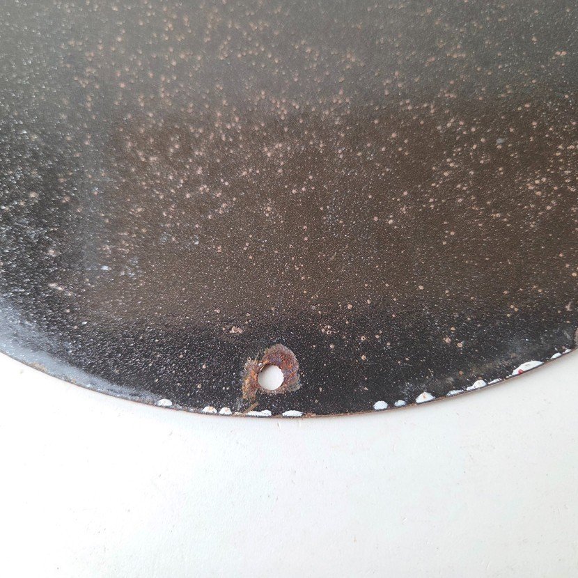 Vintage Johnson Outboards Sign - Boat Engines Seahorse Porcelain Gas Sales Sign - Image 8