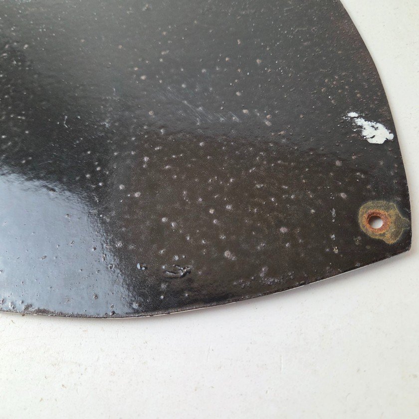 Vintage Lewis & Clark Sign - National Historic Trails Porcelain Gas Pump Sign - Image 8