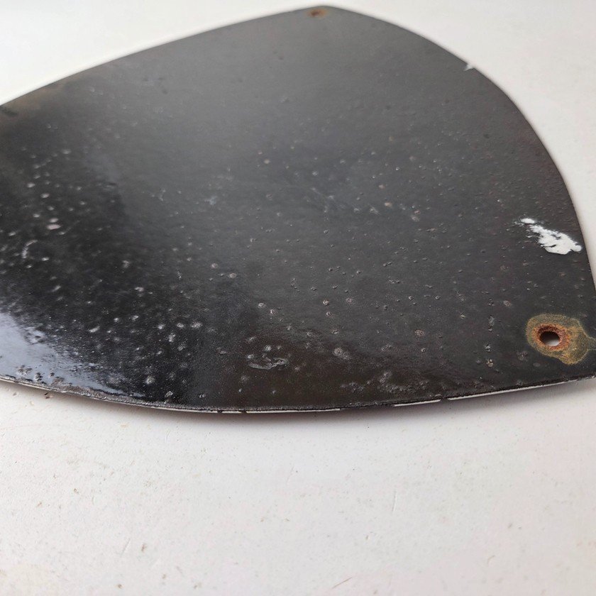 Vintage Lewis & Clark Sign - National Historic Trails Porcelain Gas Pump Sign - Image 9