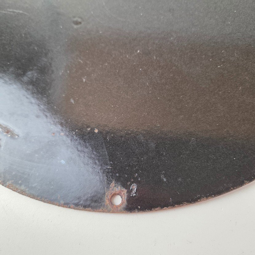 Vintage Mopar Chrysler Porcelain Sign - Automobile Plymouth Gas Pump Ad Sign - Image 8