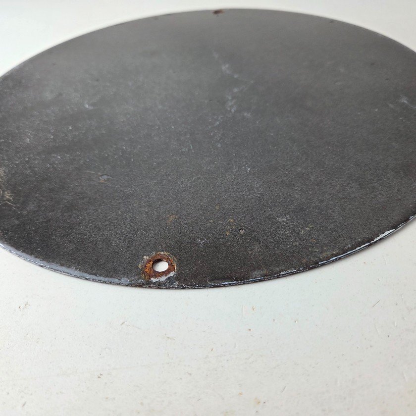 Vintage NASA Apollo Sign - Space Shuttle Snoopy Astronaut Porcelain Gas Sign - Image 9