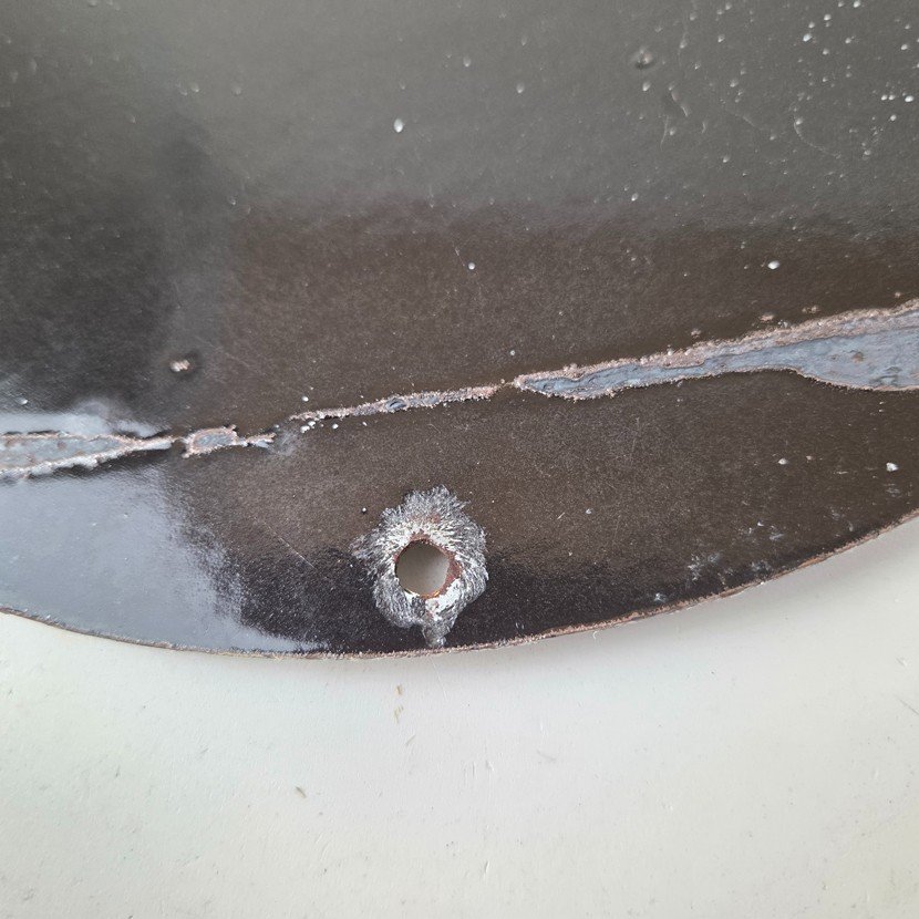 Vintage Power Lube Gasoline Sign - Tiger Motor Oil Gas Porcelain Pump Plate Sign - Image 8