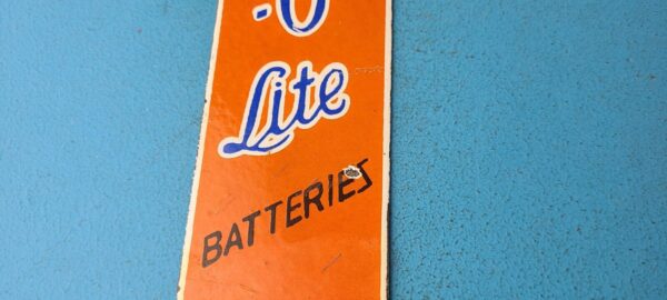 Vintage Prestolite Batteries Sign Porcelain Door Wall Garage Mechanic Gas Sign 305372206811 4
