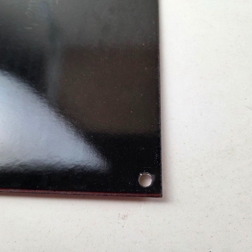 Vintage Shell Gasoline Sign - Free Air Auto Tires Gas Pump Porcelain Sign - Image 8