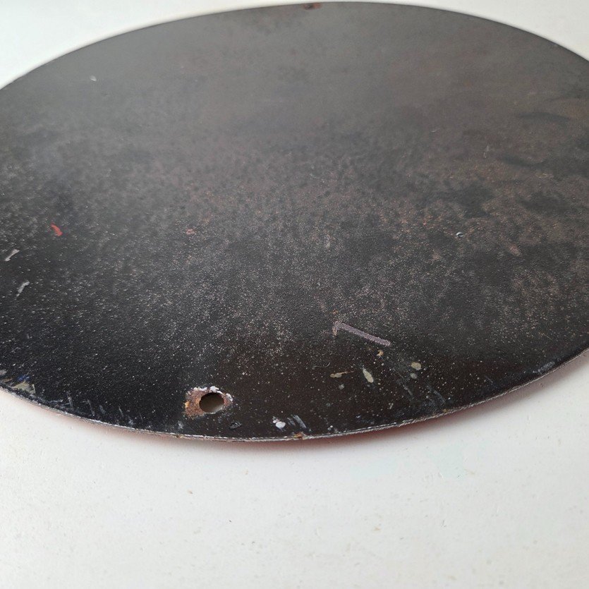 Vintage Sunoco Racing Sign - Gas Service Station Porcelain Pump Sign - Image 9