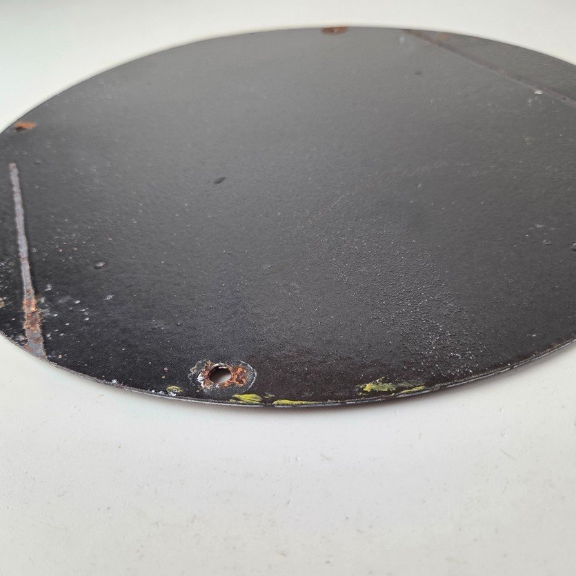 Vintage Texaco Sign - Fire Chief Gasoline Service Gas Pump Porcelain Ad Sign - Image 9