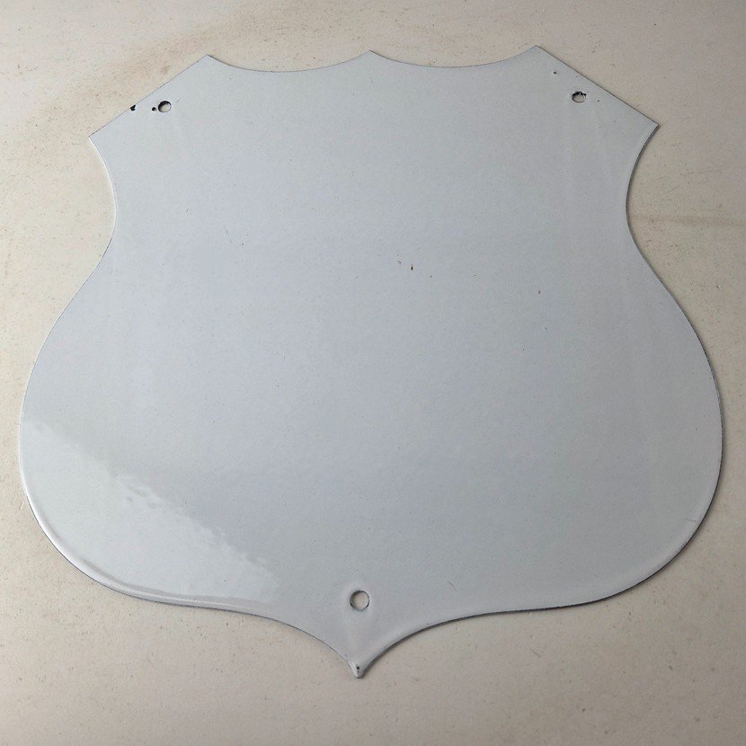 Vintage US Florida 1 Sign - Porcelain Highway State Road Marker Gas Oil Sign - Image 7