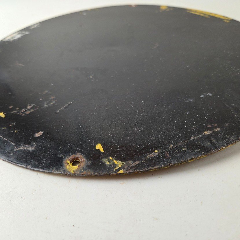 Vintage Volkswagen Sign - Sales Dealership VW Automobile Gas Pump Porcelain Sign - Image 9