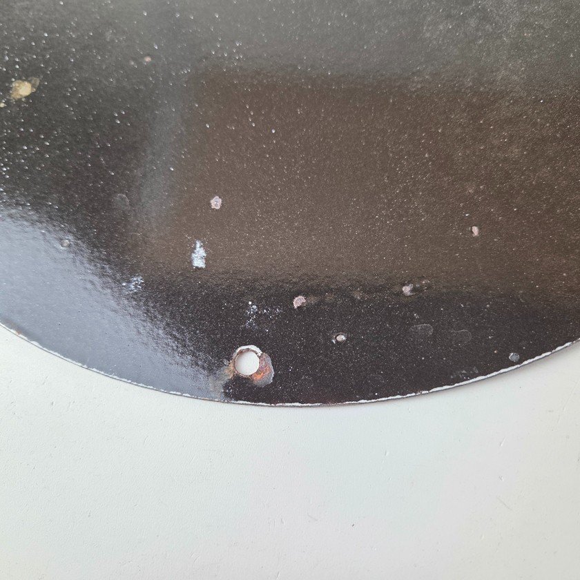 Vintage Western Ammo Firearms Sign - Felix Gun Shop Porcelain Gas Pump Sign - Image 8