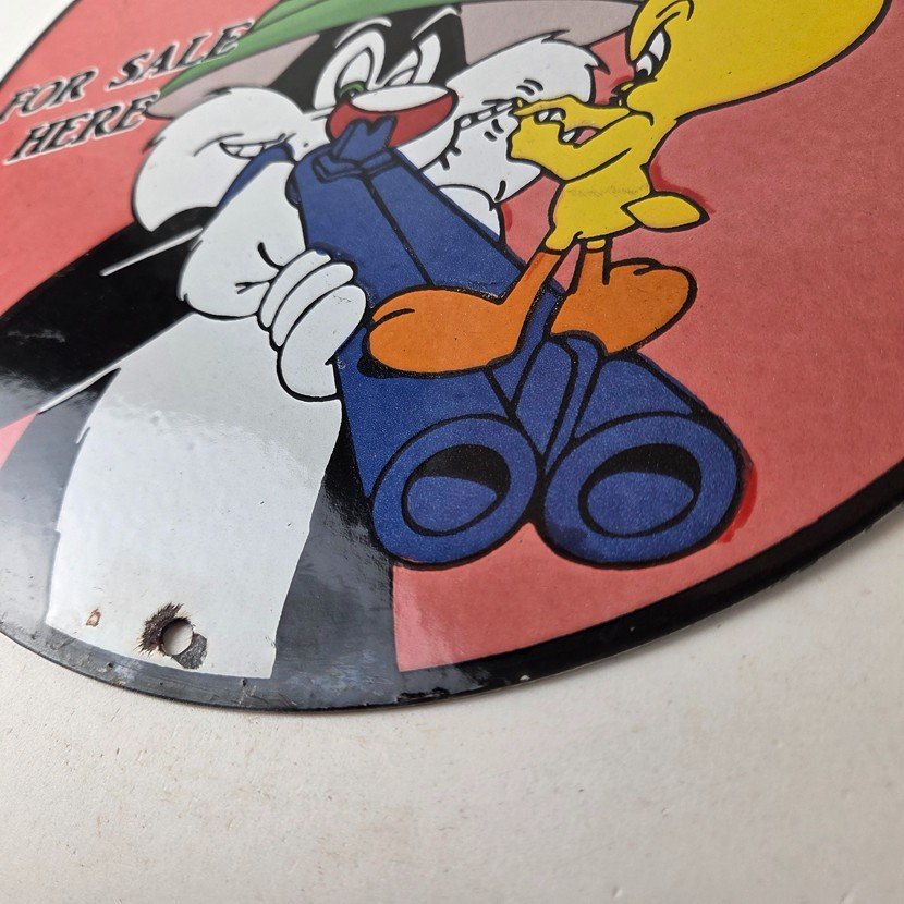 Vintage Winchester Porcelain Sign - Shot Gun Firearms Gas Service Pump Sign - Image 14