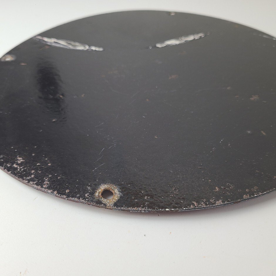 Vintage Winchester Sign - Reindeer Rifles & Shotguns Gas Pump Porcelain Sign - Image 15