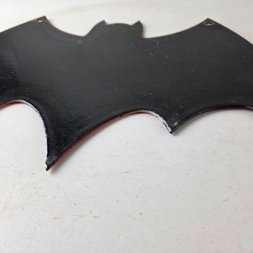 Vintage Batman Toys Sign - Batman Robin Ideal 1966 Comic Porcelain Gas Pump Sign - Image 7