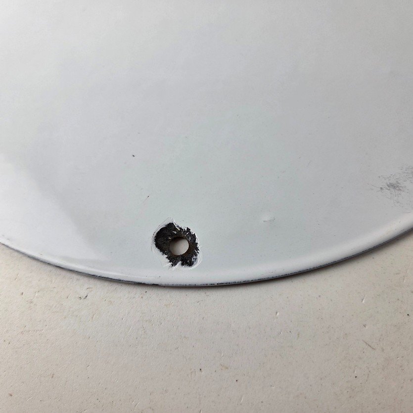 Vintage Chevrolet Sign - Porcelain Camaro 69 SS Gas Pump Auto Pinup Girl Sign - Image 8