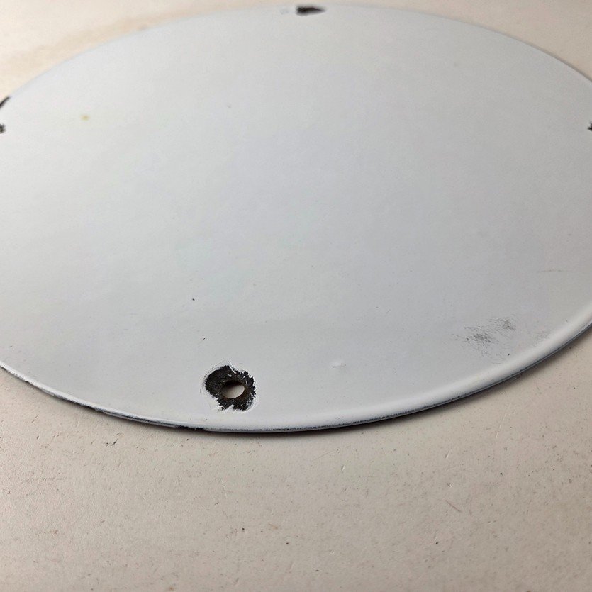 Vintage Chevrolet Sign - Porcelain Camaro 69 SS Gas Pump Auto Pinup Girl Sign - Image 9