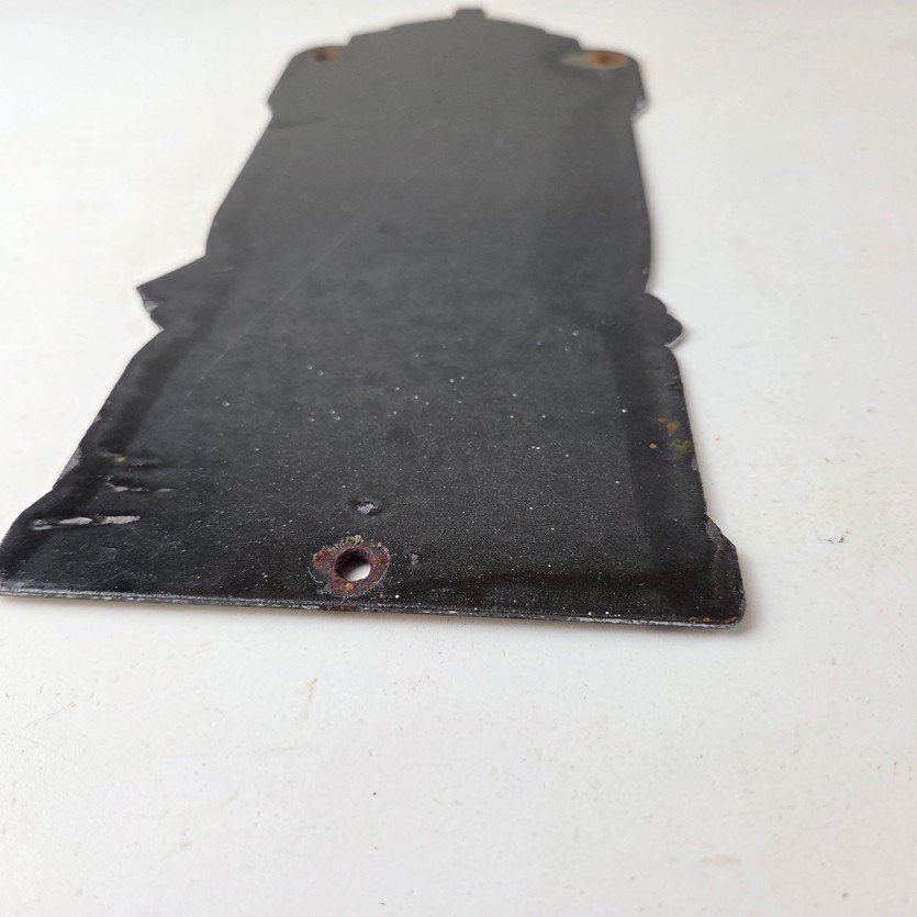 Vintage Coleman Sales Sign - Gas Auto Dealer Service Center Camp Porcelain Sign - Image 9