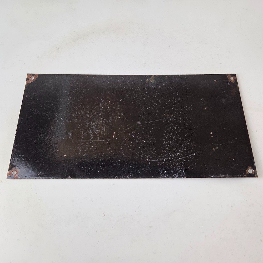 Vintage Greyhound Porcelain Sign - American Bus Line Company Gas Pump Plate Sign - Image 7