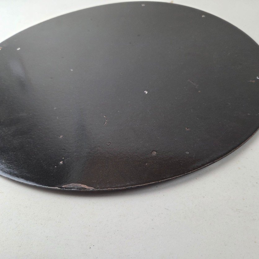 Vintage Gulf Gasoline Sign - Heavy Service Station Gas Pump Plate Service Sign - Image 9