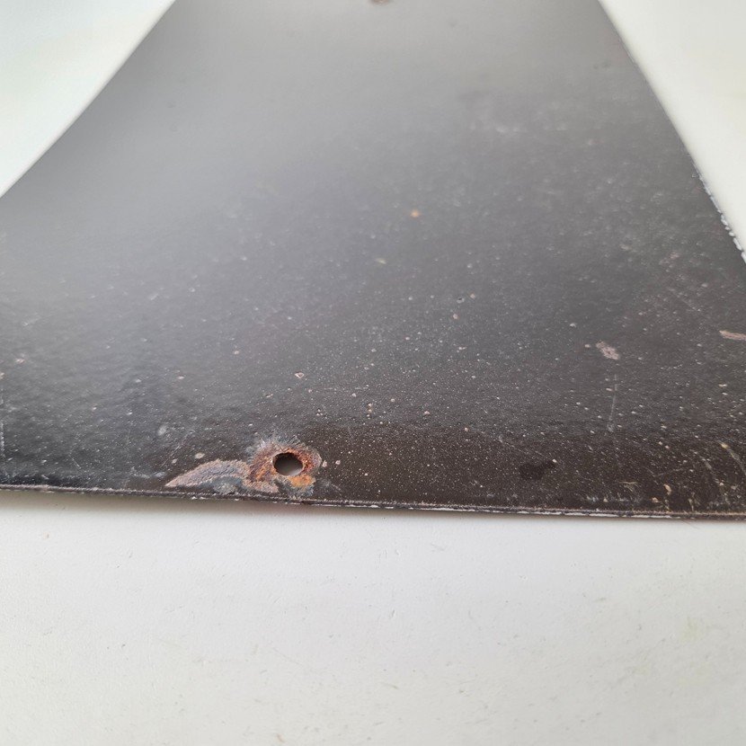 Vintage Gulf Gasoline Sign - Porcelain Octane Type Gas Pump Service Station Sign - Image 9