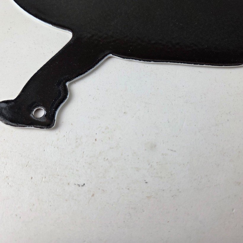 Vintage Harley Davidson Motorcycles Sign - Racing Girl Porcelain Gas Pump Sign - Image 8