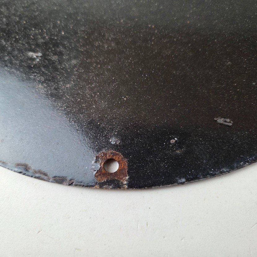 Vintage Indian Head Beer Sign - Adult Beverage Lager Brewing Porcelain Sign - Image 8