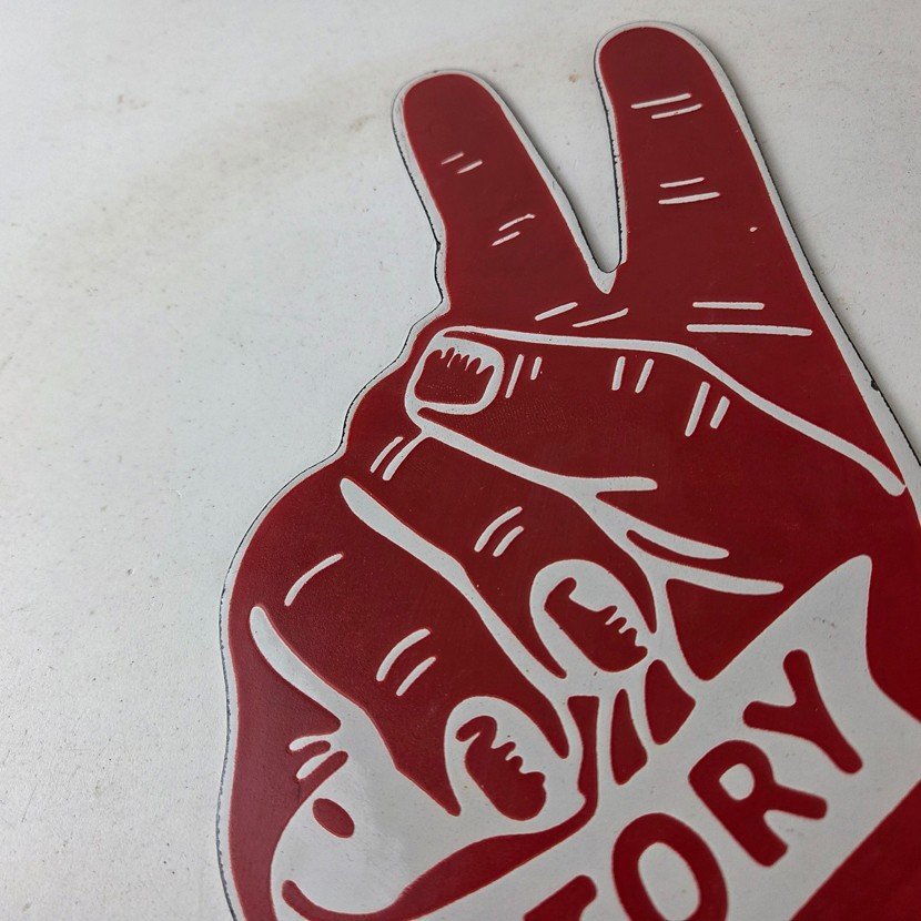 Vintage Kendall Gasoline Sign Topper - Porcelain License Plate Gas Auto Topper - Image 12