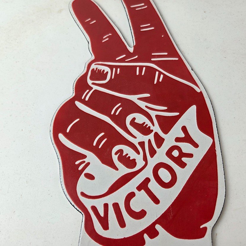 Vintage Kendall Gasoline Sign Topper - Porcelain License Plate Gas Auto Topper - Image 3